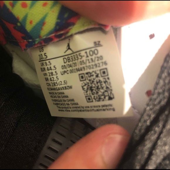 Jordan 5 alt bel air size 10.5 - Picture 6 of 7